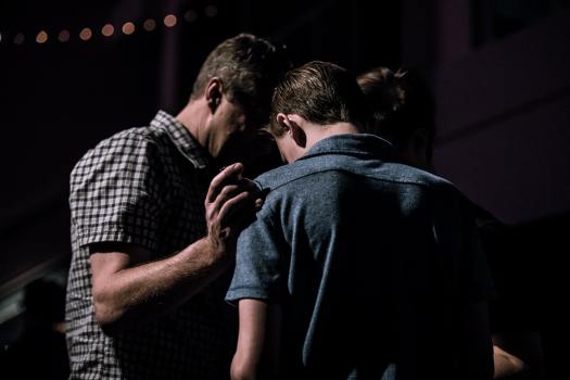 Hold one another up in prayer.
